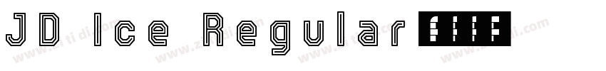 JD Ice Regular字体转换